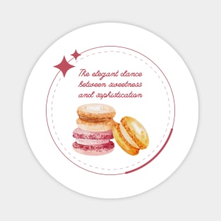 Macarons Elegance Magnet